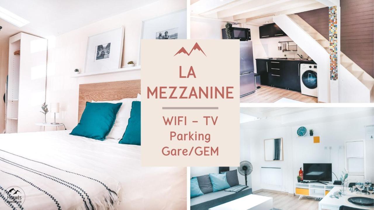 La Mezzanine - Grenoble Centre Gare - Appartement Et Parking Dış mekan fotoğraf